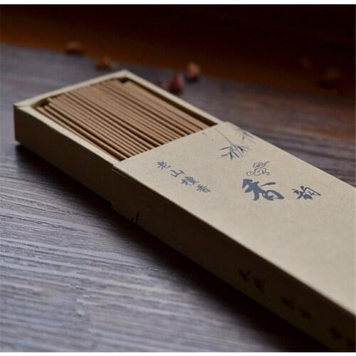 150pcs/box Natural Aroma Incense Sandalwood Wormwood Scent Stand Sticks Incense Home Meditation Yoga Sleep Aid Clean Air