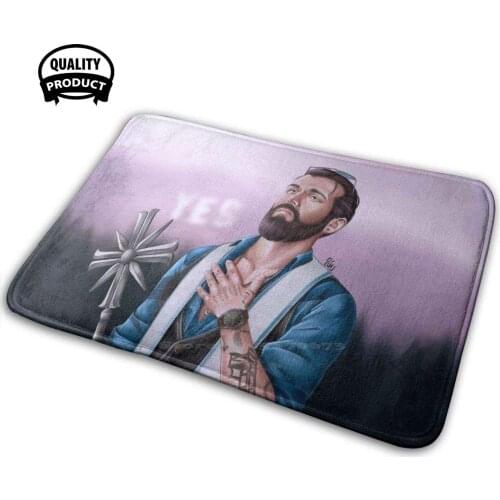 Bold And Brave! 3D Household Goods Mat Rug Carpet Cushion John Seed Far Cry Far Cry 5 Hope County The Baptist