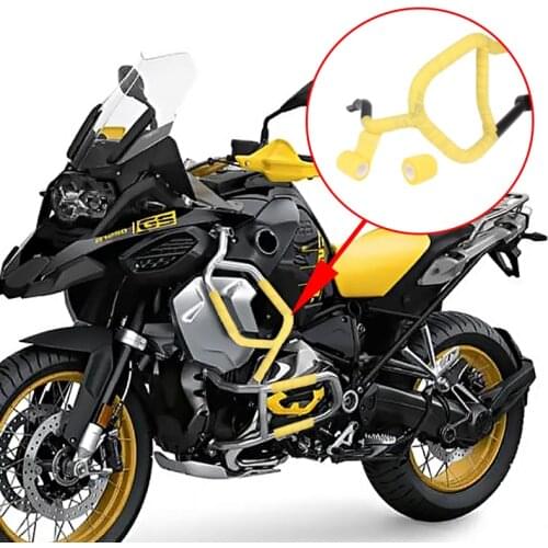 For BMW Motorcycle R1200GS LC ADV R1250GS Bumper Protection Belt Guard Bar Winding Ribbon 40 Years Commemorative Edition
