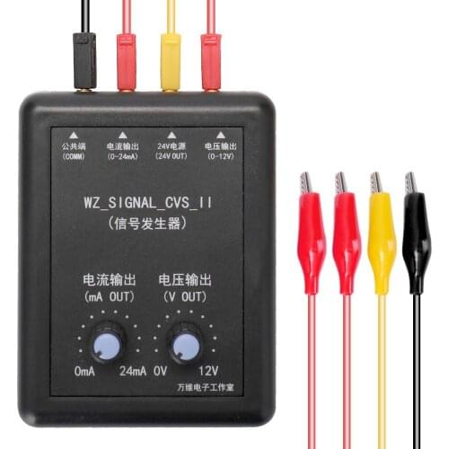 4-20mA 0-10V Signal Generator 24V Current Voltage Transmitter Signal Source Constant Current Source