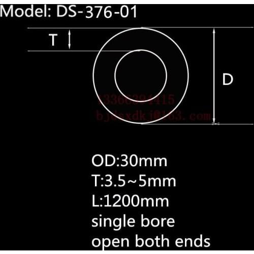 99.5%Al2O3 Heat Resistant Furnace Corundum Tube OD30*ID25*L1200mm/High Temperature Laboratory Tube Furnace Use Alumina Tube