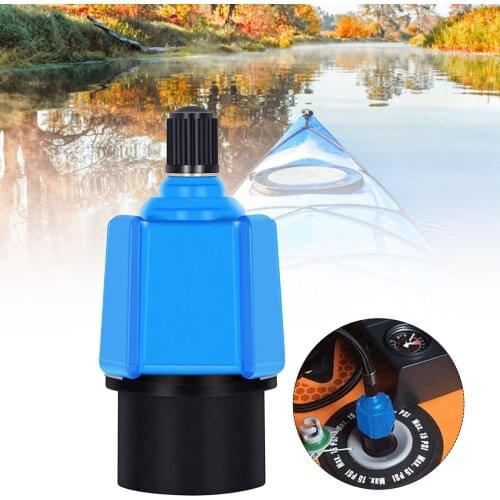 Inflatable Pump Adaptor Air Compressor Valve Converter Kit Air Pump Adapter Attachment for Inflatable Boat Stand Up Paddle Board