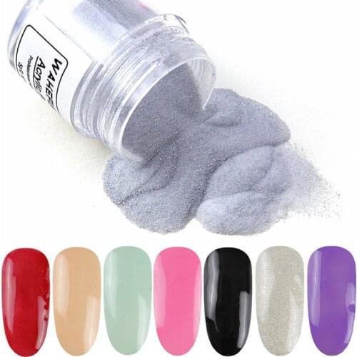 WAKEFULNESS 5g Acrylic Powder for Nail Builder Extension Sticking Carved Pigment Crystal Nail Art Powder Manicure Decorations