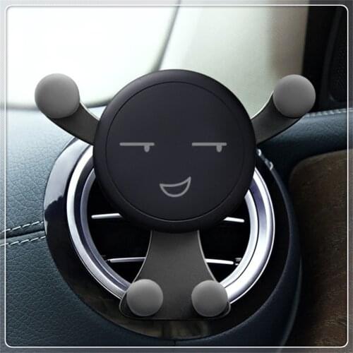 Car air outlet gravity auto phone holder for lancia ypsilon 2003 2006 y(840A)2001 2003