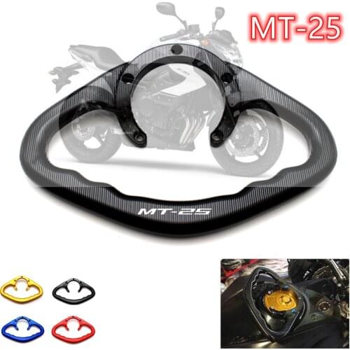 For YAMAHA MT-25 2015-2016 Motorcycle Accessories Fuel Tank Armrest Passenger Handle Armrest Fuel Tank Bracket