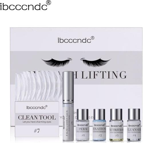 Dropshipping Lash Lift Perming Eyelash Lifting Brow Lamination Kit Curling Eye lash Keratin Perming Lotion for Beauty Home Use