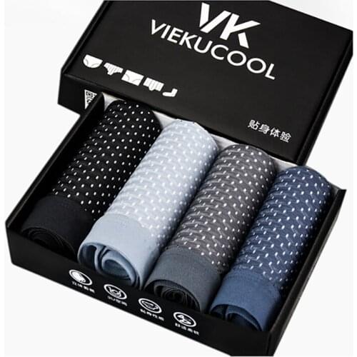 Hot 4Pcs/Lot Men Pantiesr Mens Underwear Soft Short Boxer Male Large Size L-6XL Mesh Boxer Solid Underpants Fashion Sexy Boxer