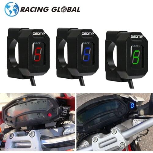 ALCON-Ecu Plug Mount 1-6 Level Gear Display Indicator For Yamaha xjr 1300 fjr 1300 FZ8 R1 FZ16 Fz1 MT03 R6 Xj6 Motorcycle