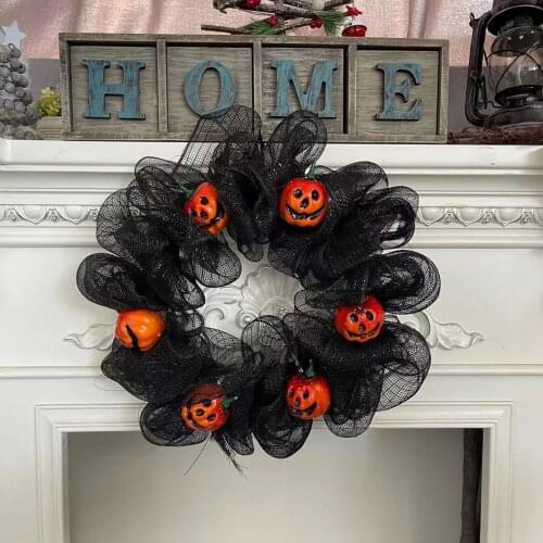 Halloween Decoration Pumpkin Garland Pendant Artware Decorative Tools for Home Office Shops