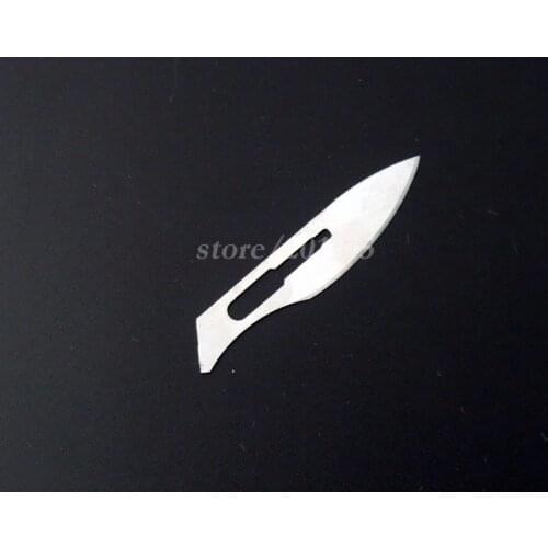 50Pcs/Pack High Quality Medical Surgical Knife #24 For #24 Scalpel Use Carbon Steel Professional Carving Knife