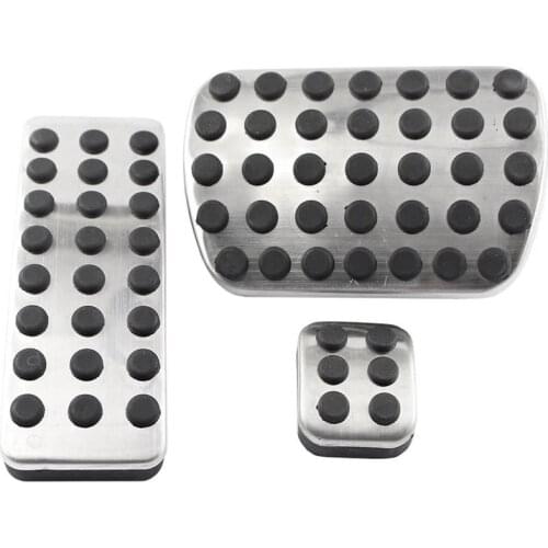 Stainless Steel Sport Brake Pedal Pads Cover For Mercedes Benz 2006-2012 M-Cl W164 2007-2013 GL-Cl X164 2006-2012