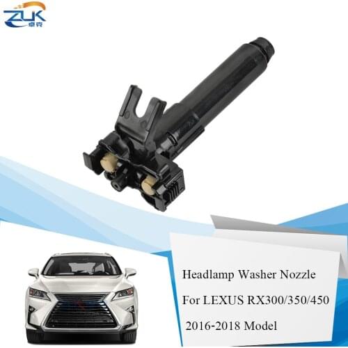 ZUK Head Light Head Lamp Washer Nozzle Headlight Headlamp Water Spray Jet Actuator For Lexus RX300 RX350 RX450 2016-2018