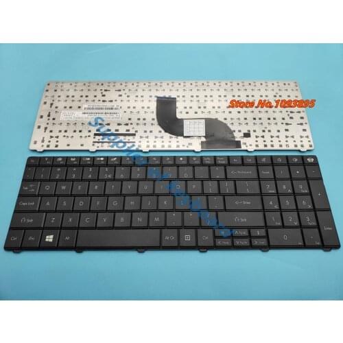 NEW English keyboard for Packard Bell EasyNote TE11 TE11HR TE11-BZ TE11-HC TE11HC NE56 NE56R10u English keyboard MP-09G33U4-442W