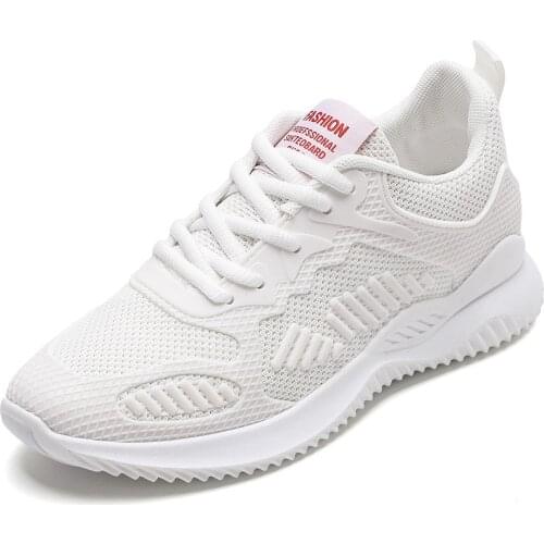 2020 Autumn New Fashion Casual Comfortable Athletic Shoes Fly Netting Shoes Popular WOMENS Sneakers Fila Shoes