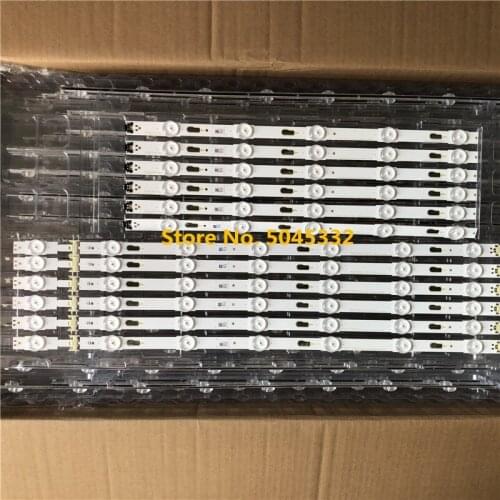 New kit)12 PCS/set LED backlight strip for LM41-00334A LM41-00335A UE49KU6300 UN49KU650DF S_KU6.3K_49_FL30_L7 R5