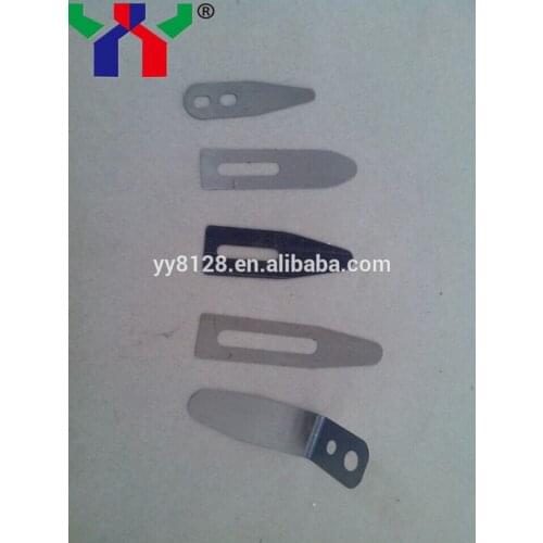 Offset printing machine Steel Flat Sheet Separator-blade, clipper for Die cutting machine,offset printing Materials, 42*15*0.3mm