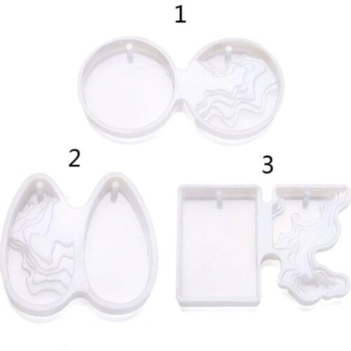 Ocean Island Pendant Resin Molds Silicone Molds Jewelry Making Epoxy Resin Molds for Pendant Necklace Resin Crafts DIY