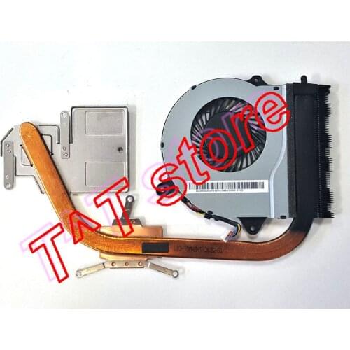 Original for Ideapad 300-15ISK CPU GPU Heatsink w cooler Fan AT0YJ0010S0 test good free shipping