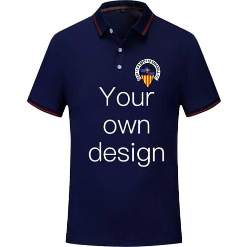 Classic Design Golf Polo Shirts Custom Print Photo Logo Make Your Own Perfect Shirts Unisex Comfortable Short Sleeve Cotton Tops