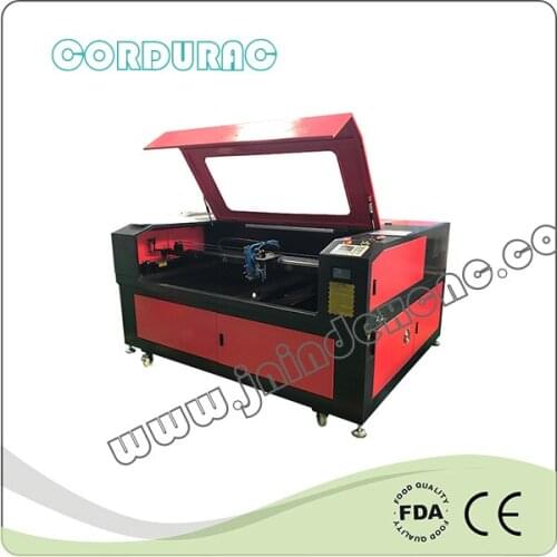 Mixed laser cutting machine for metal and nonmetal with 90w reci laser tube + 280w yongli laser tube