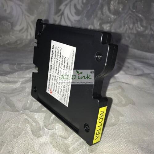 GC21Y Compatible Geljet ink [Pigment ink] ink cartridge for X3000,GX2500,GX2050N printers