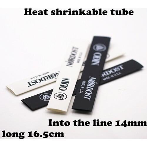16pcs Nordost ODIN thickened heat shrink tube 8-14mm wire diameter audio wire DIY special flame retardant insulated shrink tube