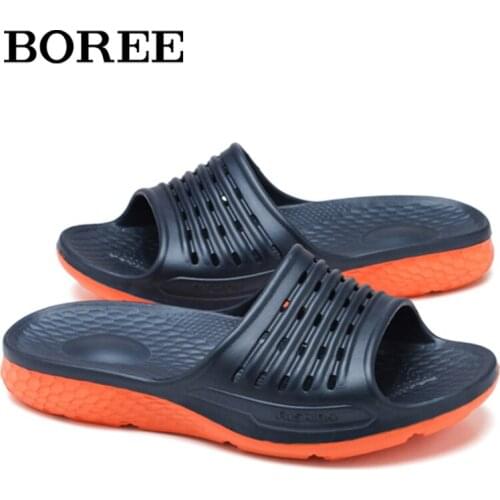 Thick Sole Slippers For Men Antiskid Bathroom Slippers Floor Shoes Summer Cool Beach Shoes Unisex Indoor Slippers Large Size 51