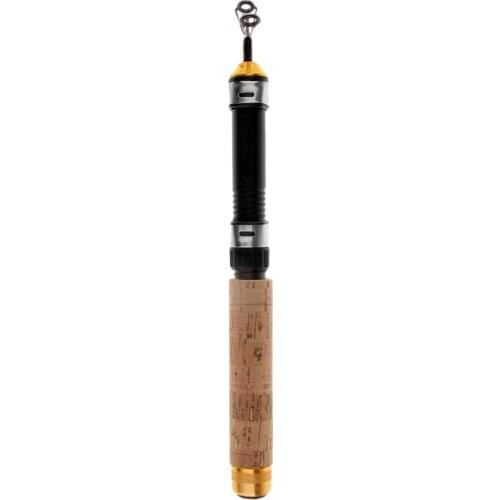Ultra-Light Mini Telescopic Ice Fishing Rod Winter Fishing Pole Foam Handle Fishing Rods