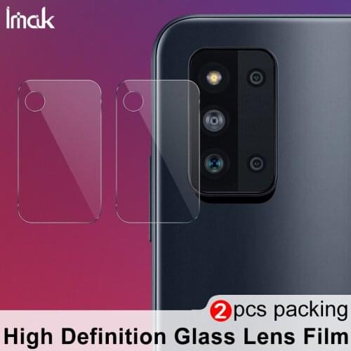 For Samsung Galaxy F52 5G Tempered Glass Lens Film IMAK High Definition Camera Lens Protector for Samsung Galaxy F52