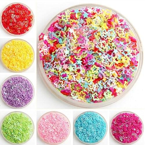 11000pcs/Lot 25g 3mm Shiny Star Shape Laser Hollow Out PVC Loose Sequins For Nail Glitter Paillettes Decoration DIY Accessories