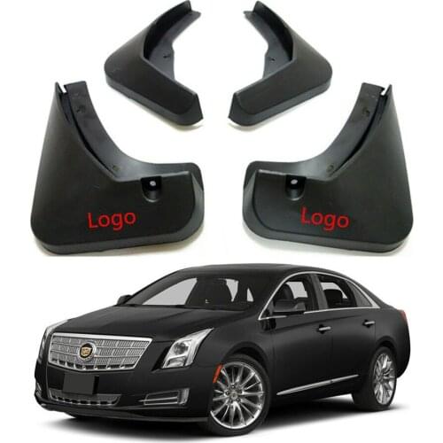 4 x Molded Front Rear Car Mudguards Mudflap For 2013-2019 CADILLAC XTS Mud Flaps Splash Guards Car fender Flares 2014 2015 2016