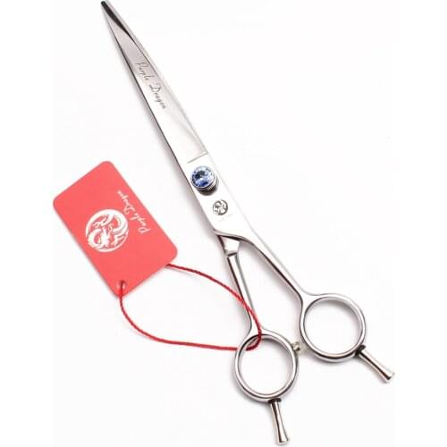 8" Japan 440C Bend Down Shears Cutting Shears Dog Grooming Scissors Professional Pet Scissors Down Curved Scissors Add Bag Z9103