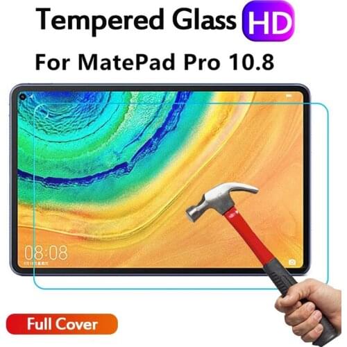 9H Tempered Glass For Huawei Matepad Pro 10.8 MRX-W09 W19 AL09 AL19 2019 2020 10.8 inch Tablet HD Glass Screen Protector Film