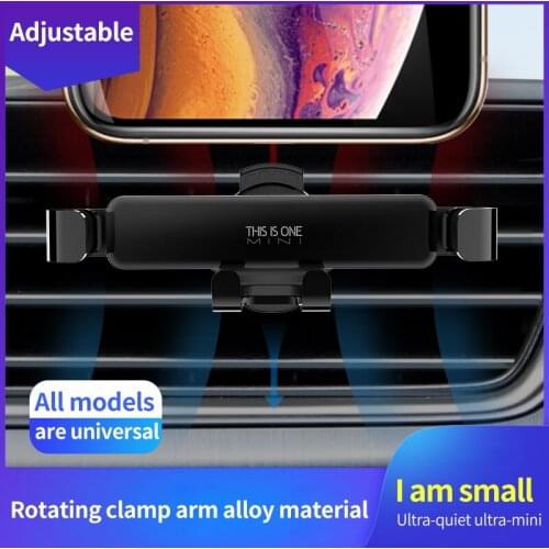 Mini Gravity Car Vent Phone Holder Car Phone Holder Portable Phone Holder Mobile Phone Holder for Car Accesories for Car