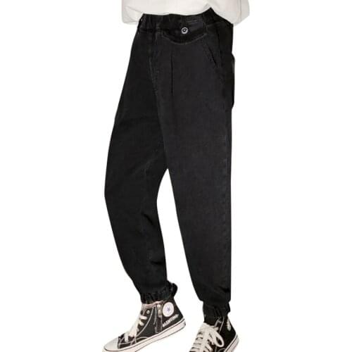 Jeans Girl Solid Color Childrens Jeans For Girl Spring Autumn Childrens Jeans Casual Style Childrens Clothes 6 8 10 12 14