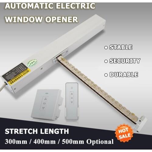 Motorized Window Opener Standard Motor 4 Wires Moto No Remote Control and Controller