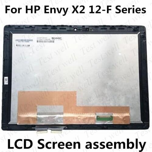 Original LQ123P1JX33-A01 LQ123P1JX33 Assembly For HP Envy X2 12-F Series 12-f014dx 12.3'' Laptop LCD Panel Touch Screen Assembly