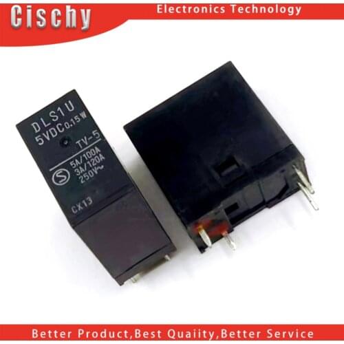 Original new 100% DEC DLS1U-5VDC TV-5 0.15W DLS1U-5V DLS1U-DC5V DLS1U 5VDC TV-5 0.15W RELAY