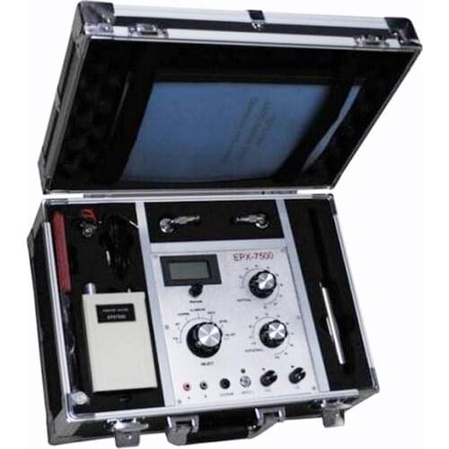 EPX7500 Underground Metal Detector, Long Rang for Gold, Silver, Copper, P.G, Tin, Aluminum and Jewel,Detecting Depth: 5-50m