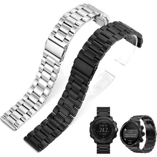 Stainless steel Wrist band Strap Bracelet for Suunto 9 Baro /D5 / Spartan Sport Wrist HR/Baro for Kospet Hope/Optimus watchband