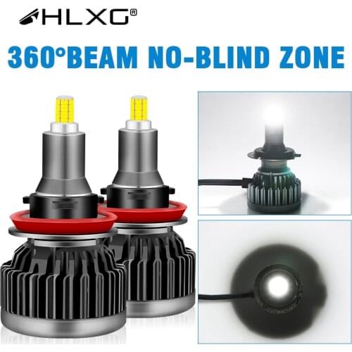 LED H7 Turbo Super Bright 3D Car Led Headlights Bulbs H11 H1 H8 HB3 9005 HB4 LED 20000LM 360 degree Auto Lamp Fog lamp led 12V