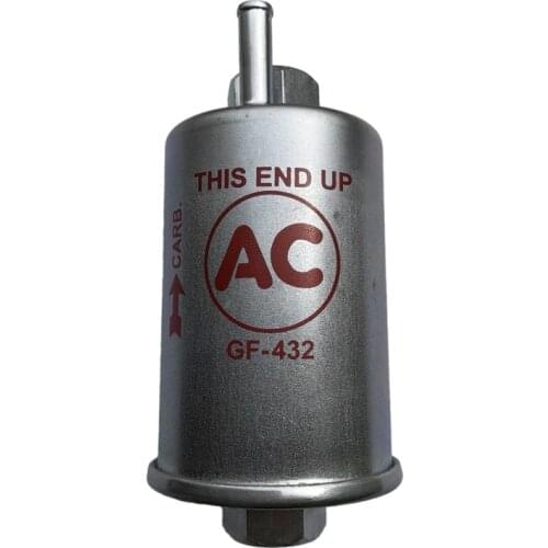 Fuel Filter GF432 Gas Filter with AC Logo Writing for Chevrolet 1969-1972 Corvette 25-121187-1