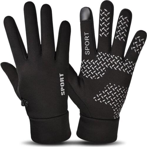 Waterproof Sports Gloves Outdoor Fishing Tools Sports Touch Screen Finger Protector Gloves Fishing Wear Equipment