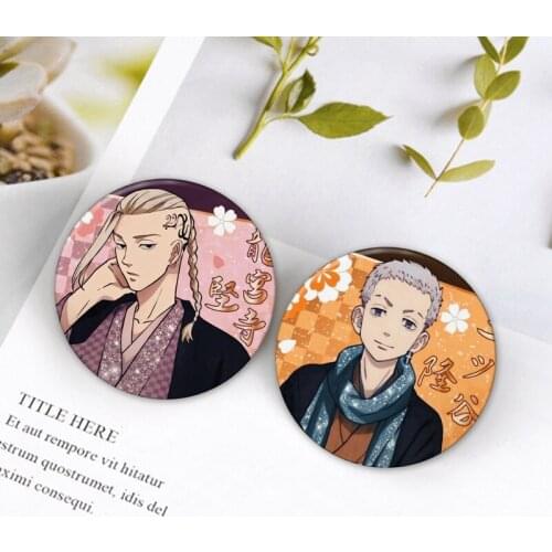 Tokyo Revengers Badge Anime Accessories Brooch Pin Backpack Decoration Childrens gift