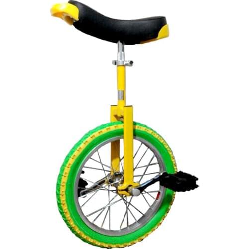 20 inch Childrens Single Wheel Balance Racing Bicycle Fitness Educational Weight Loss Single-wheel Lock