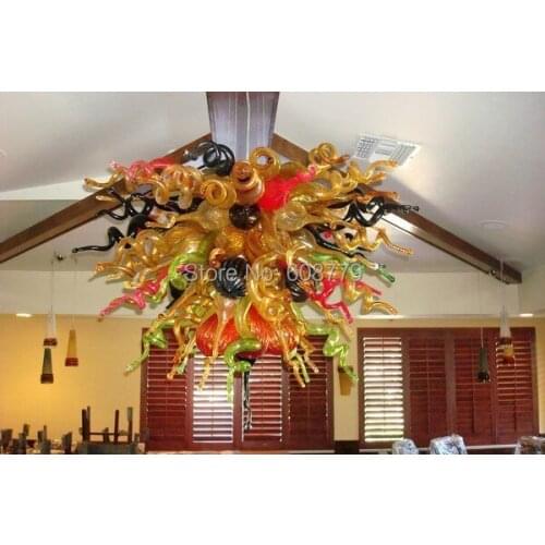 Free Shipping Modern Foyer High Quality Murano Glass Ceiling Light