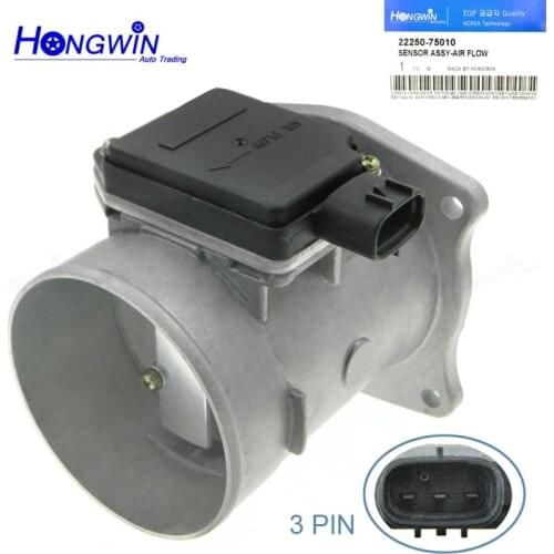 Mass Air Flow Meter MAF Sensor 2225075010 AFH7009 For Toyota Tacoma 4Runner T100 2.7L 2.4L Dyna 200 Hiace Hilux Land Cruiser