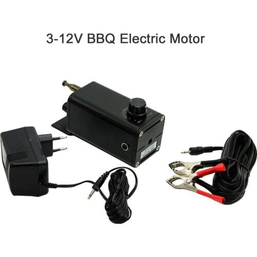 FD-609B Charcoal Barbecue Parts Grill Rotisserie BBQ Spit Electric Motor With Multiple Speed 110V 220V Spiedo Motor Barbacoa