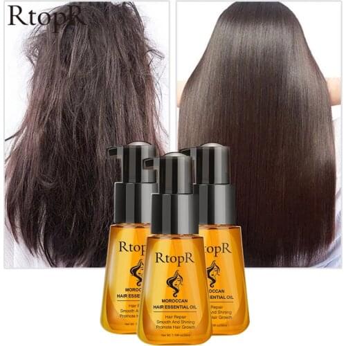 Morocco Argan Hair Care Essence Oil 35 ML Effective Nourishing Repair Damaged Hair Remove Greasy Hair Loss Treatment Essence Oil