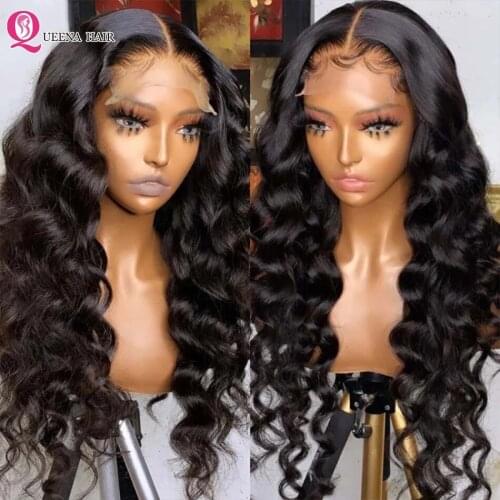32 30 Inch Loose Wave Lace Closure Wig 4x4 5x5 HD Lace Closure Wig Remy Brazilian Loose Wave Lace Human Hair Wigs For Women 150